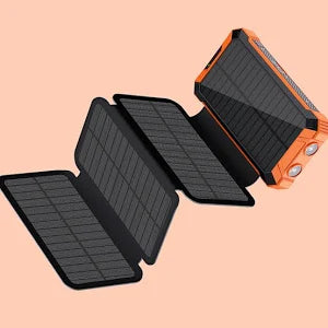 Solar-Paneled Power Bank